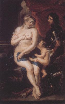 Peter Paul Rubens Venus,Mars and Cupid (mk01) Germany oil painting art